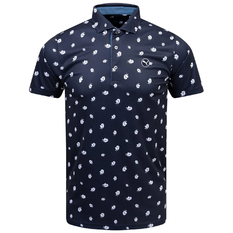 Reduced Prices Pure Love Birdies Polo Deep Navy/White Glow - AW24