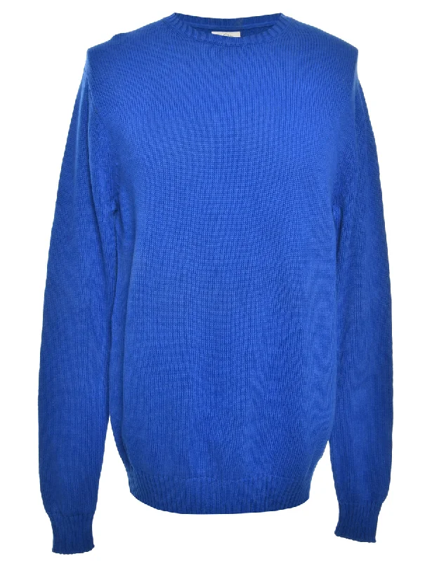 Blue St John's Bay Jumper - S