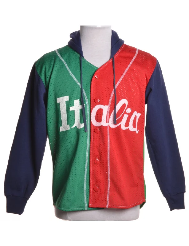Act Now Beyond Retro Label Vintage Baseball Sweatshirt