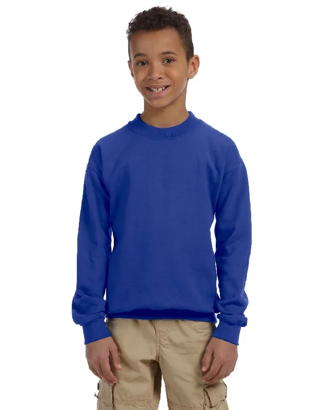 Overstock Sale Gildan Youth 50/50 Crewneck Sweatshirt | Royal
