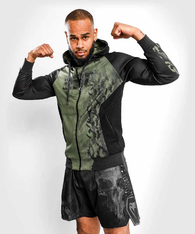 Reduced Prices UFC Venum Authentic Fight Week Men's Zip Hoodie - Khaki