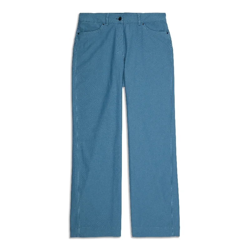 Daily Deals City Sleek 5 Pocket High-Rise Wide-Leg Pant Full Length - Resale