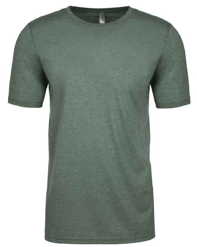 Next Level Mens Poly/Cotton Short Sleeve Crew T-Shirt | Royal Pine