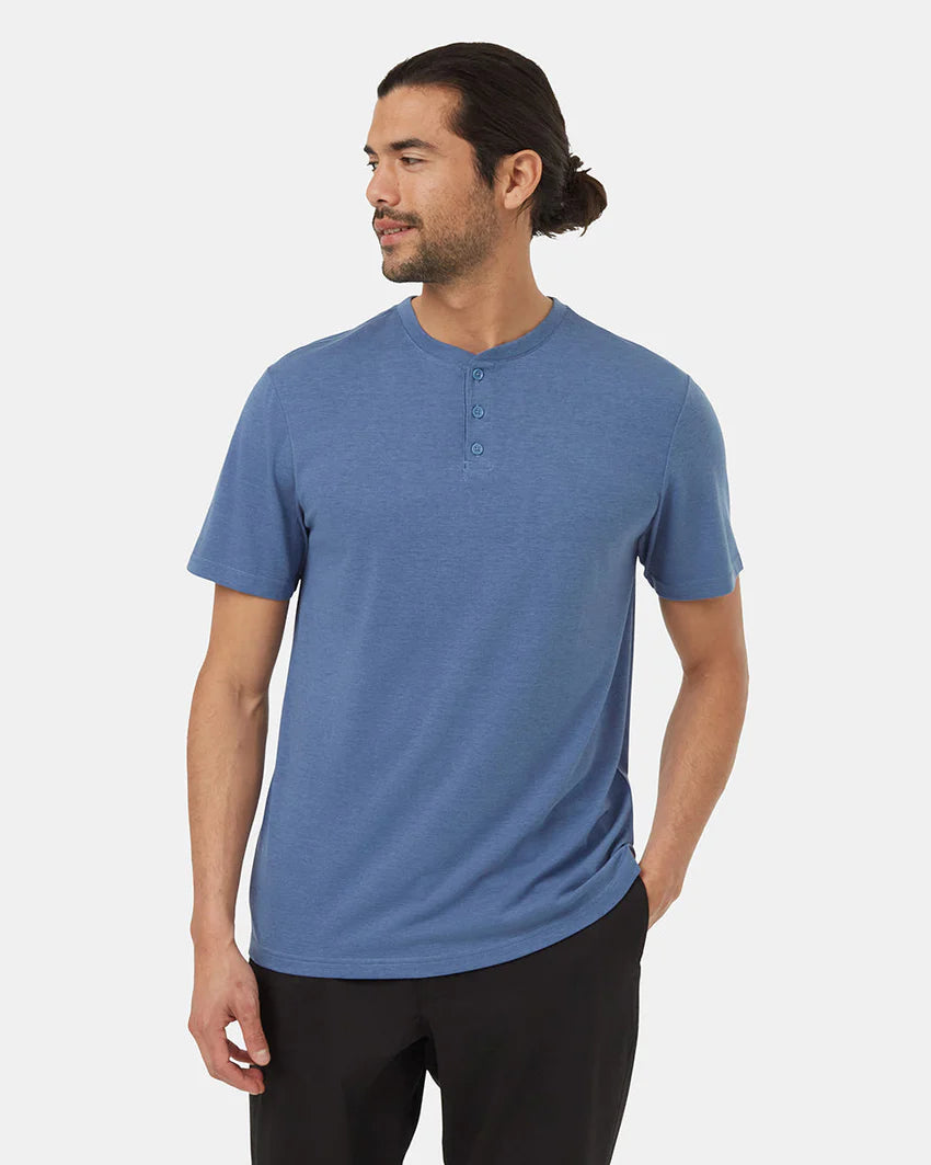 Weekend Flash Sale Tentree TreeBlend Henley SS T-Shirt - Men's