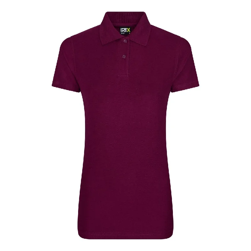 Weekend Deals That Thrill Prortx Women's Pro Polo - Burgundy