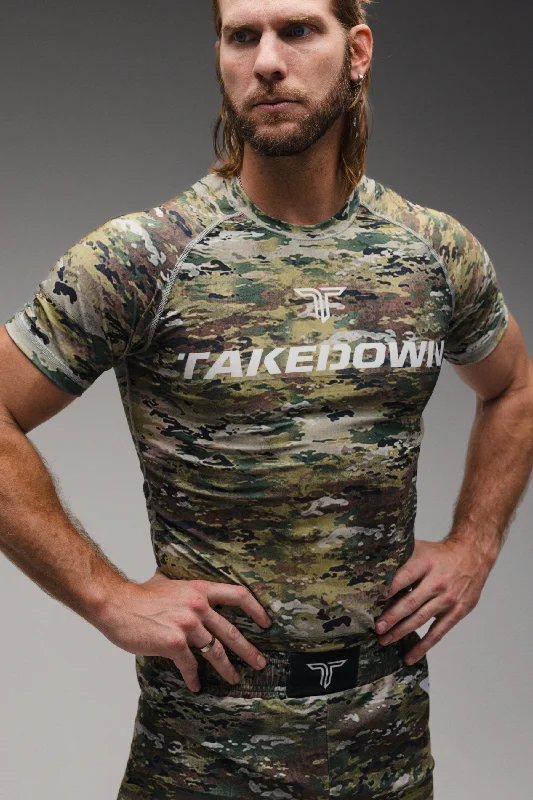 Weekend Offers You Can't Ignore Ranger Camo Short-Sleeve Rashguard
