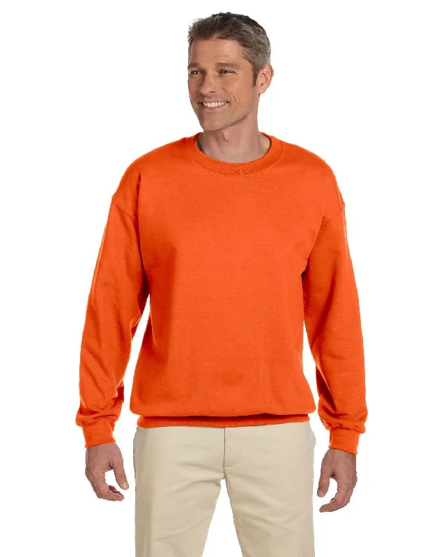 Jerzees SuperSweats 50/50 Crewneck Sweatshirt | Safety Orange