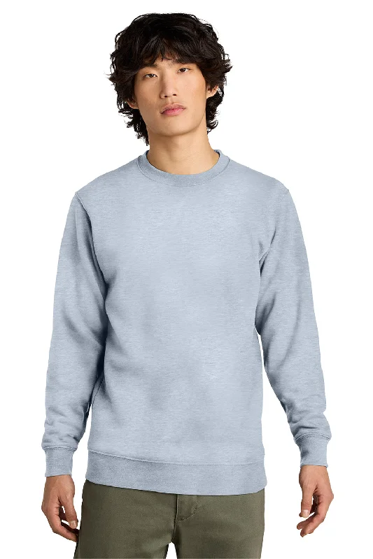 Customer Appreciation Sale District Mens Very Important Fleece Crewneck Sweatshirt - Heather Light Grey