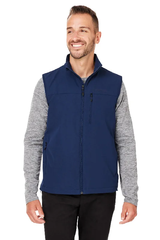 Marmot Mens Tempo Water Resistant Full Zip Vest - Arctic Navy Blue - Closeout