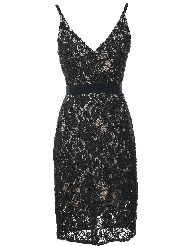 Reduced Prices Black Evening Dress - XS