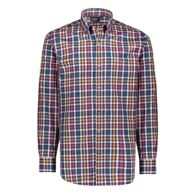 Flash Sale PAUL&SHARK Multi Colour Check Shirt