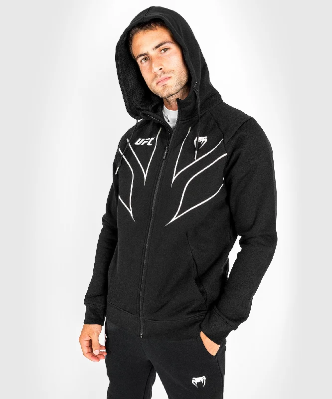 TIME-Limited Offer UFC Venum Fight Night 2.0 Replica Men's Full Zip Hoodie - Black