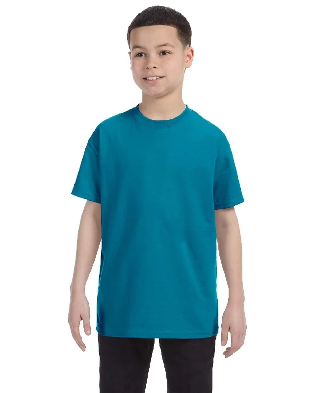 Jerzees Youth Heavyweight 50/50 T-Shirt | California Blue