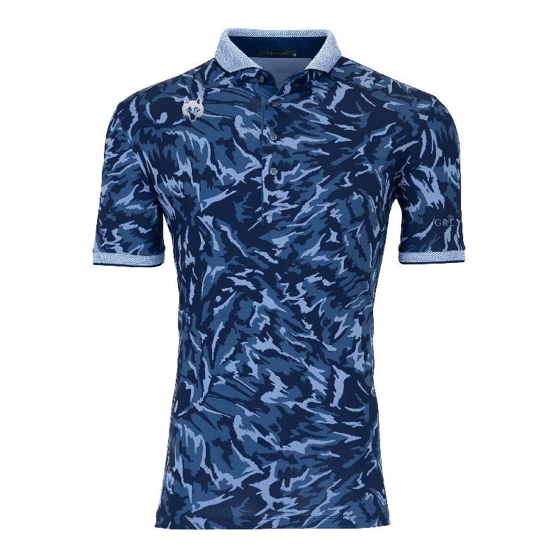 Big Savings Players Club Midas Wolf Camo Polo