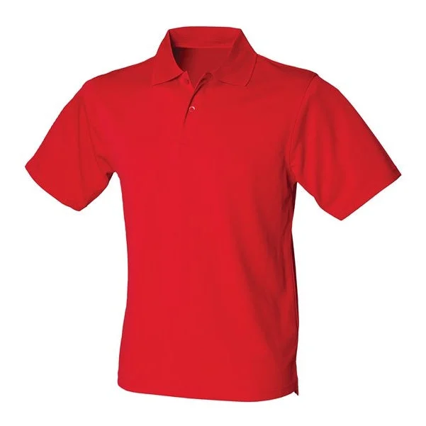 New Deals Henbury Coolplus® Polo Shirt - Classic Red*