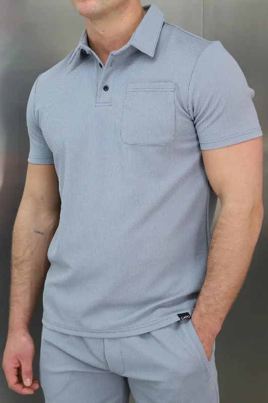 Today’s Special Capo TWIST Polo Shirt - Light Grey