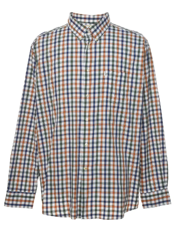 Weekend Sale: Don't Miss Out Barbour Gingham Checked Shirt - XL