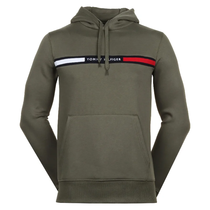 Incredible Offers Tommy Hilfiger Chest Insert Hoodie