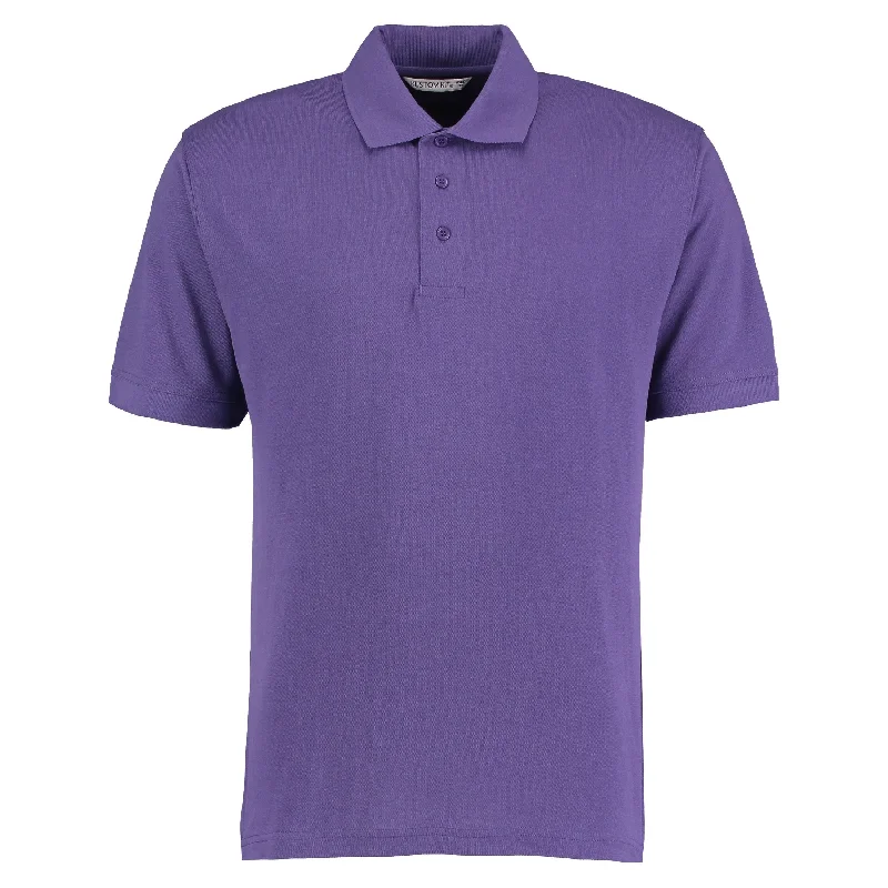 Price Slash Kustom Kit Klassic Polo With Superwash® 60°C (Classic Fit) - Purple