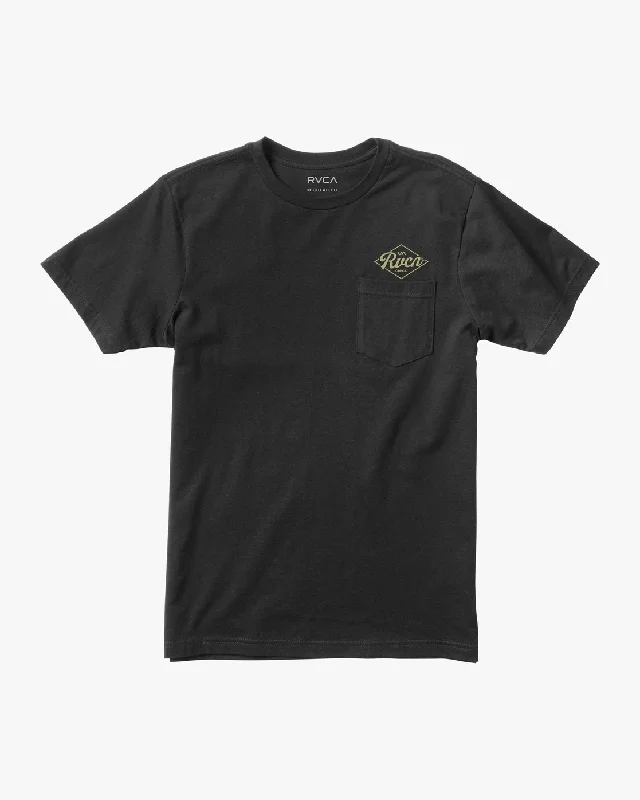 RVCA Plate Tee - Black