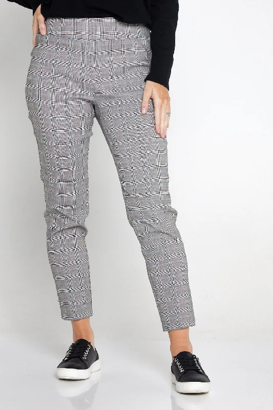 Referral Discount Moira Pants - Grey Check