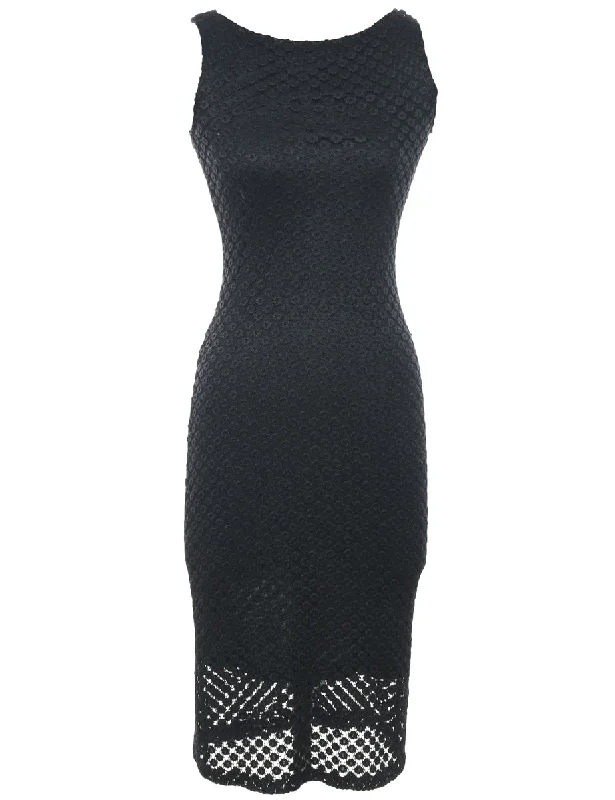 Online Only Black Evening Dress - S