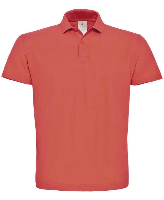 Time-Limited Offer B&C Collection Id.001 Polo - Pixel Coral