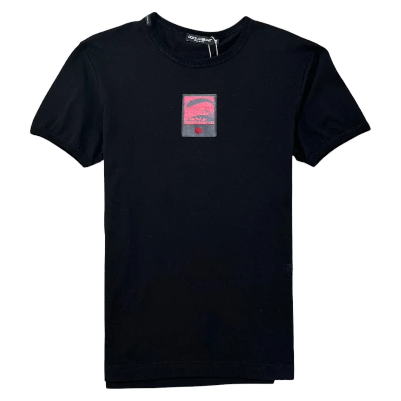 Time-Sensitive Men's Box Logo T-Shirt Black Size IT 48 / UK M