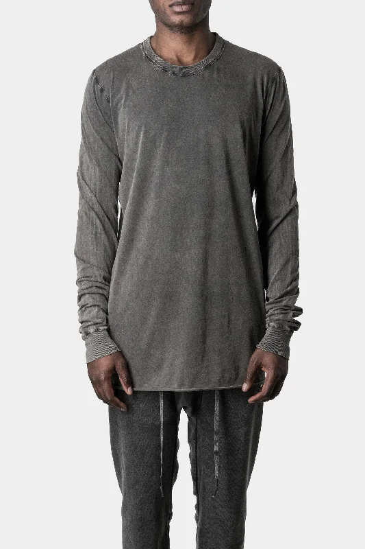 Deal Mania LS1B - Long sleeve tee, Acid grey