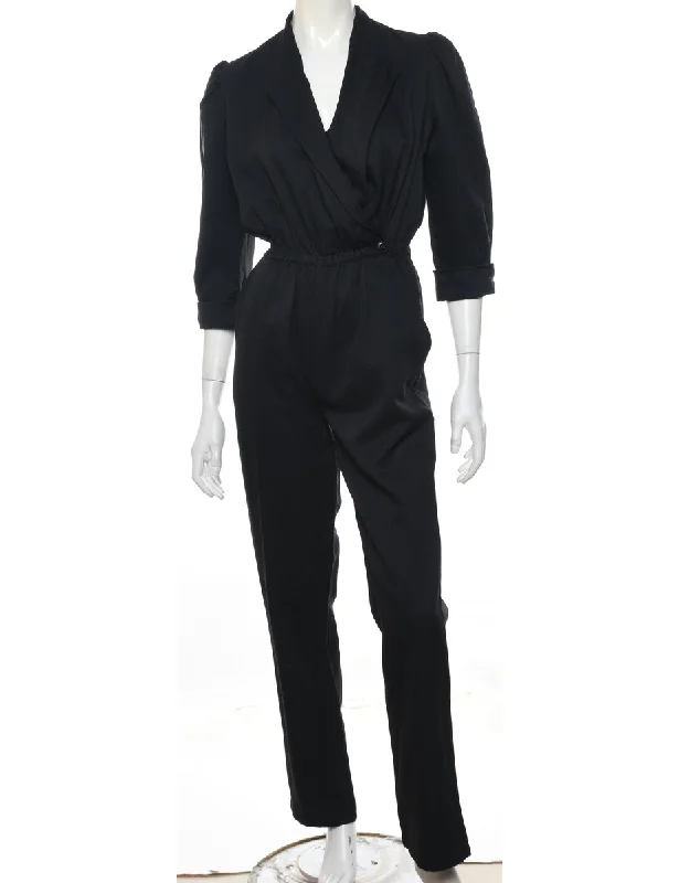 Amazing Deals Black Classic Jumpsuit - M