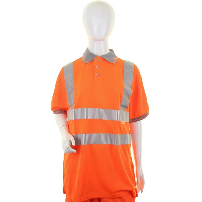 Big Discounts Beeswift Ladies Hi-Viz S/S Polo Orange