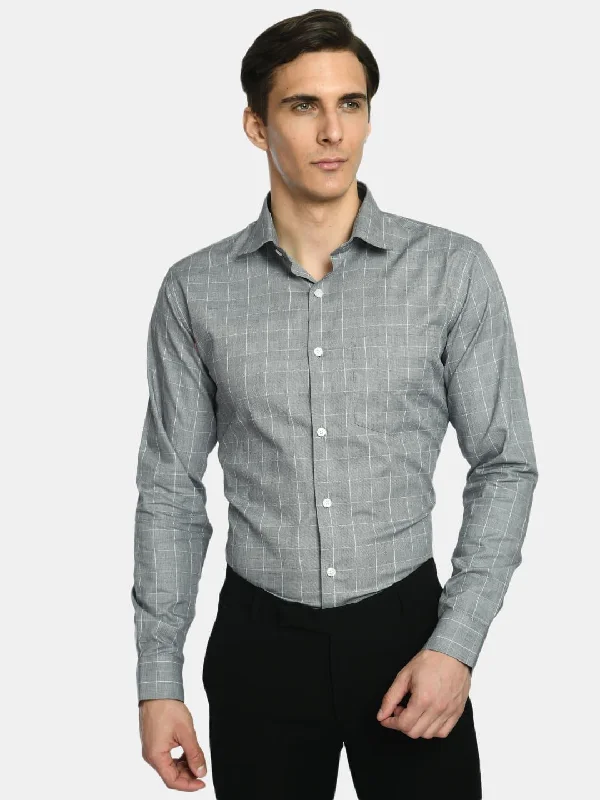 Price Reduction Men's Checks Cotton Regular Fit Shirt