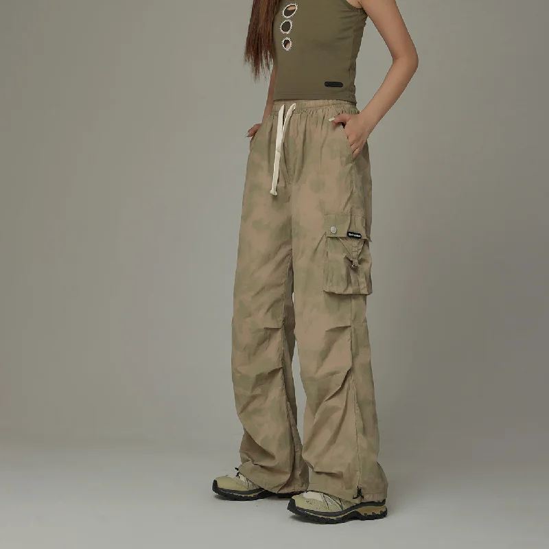 Reduced Price Color Cargo String Pants
