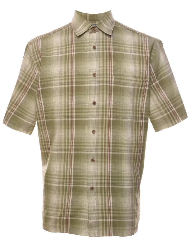 Crazy Deal Arrow Checked Shirt - M