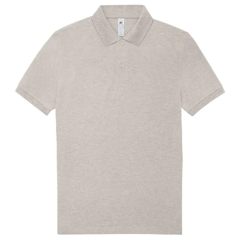 Weekend Offers That Excite B&C Collection My Polo 210 - Heather Grey Fog