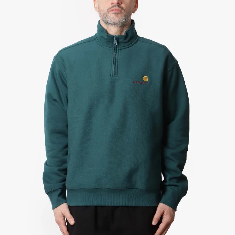 Take Advantage Carhartt WIP American Script Half Zip Sweatshirt