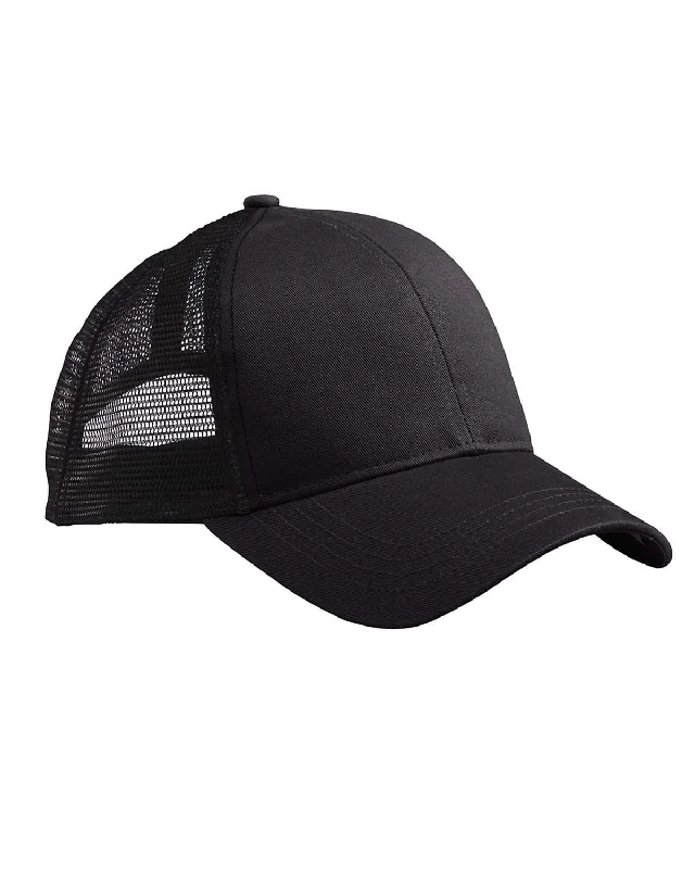 Econscious Eco Trucker Organic/Recycled Cap | Black/ Black