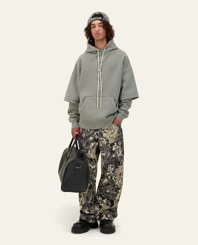 Midnight Sale JOSS KAKI HOODED SWEATSHIRT