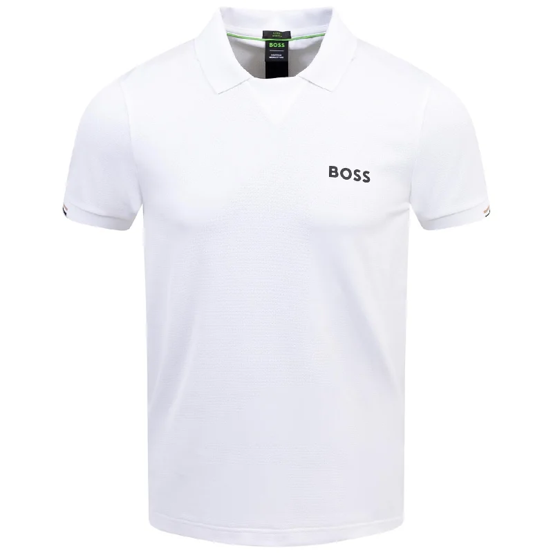Major Savings Palle MB 1 Open Collar Polo White - AW24