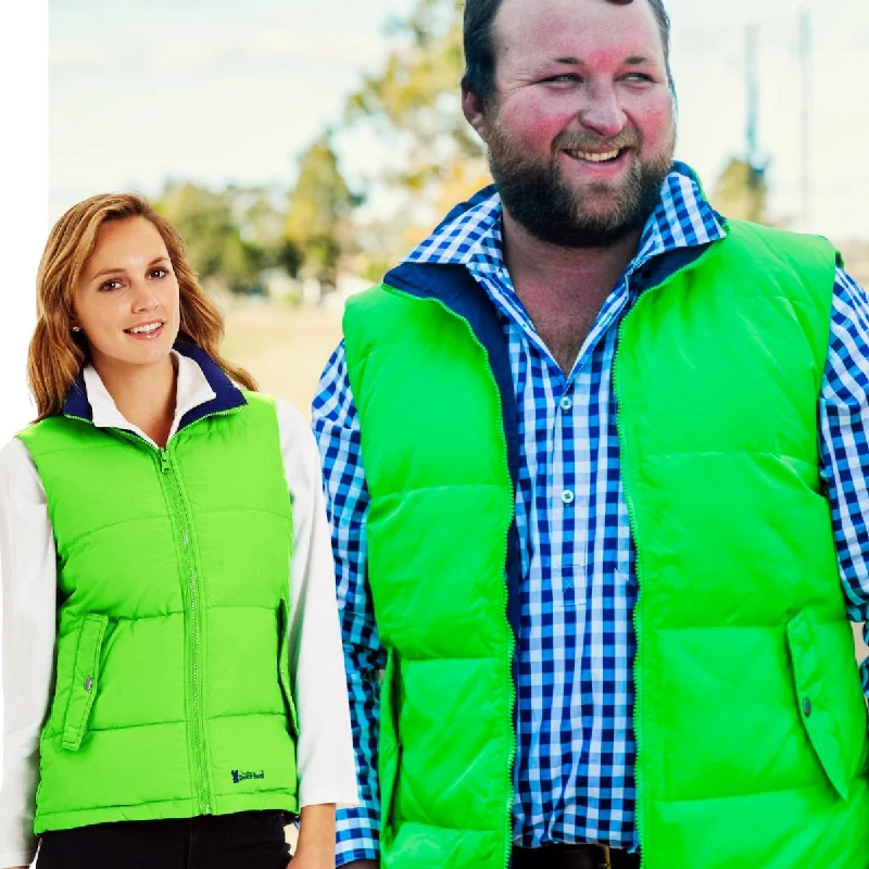 Weekend Sale: Don't Miss Out Unisex Lime/Navy Reversible Vest