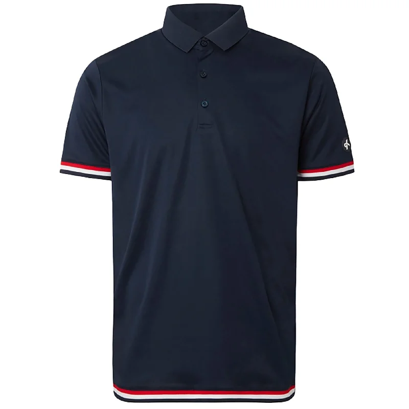 Discount Mania Median Regular Fit Polo Navy - SU24