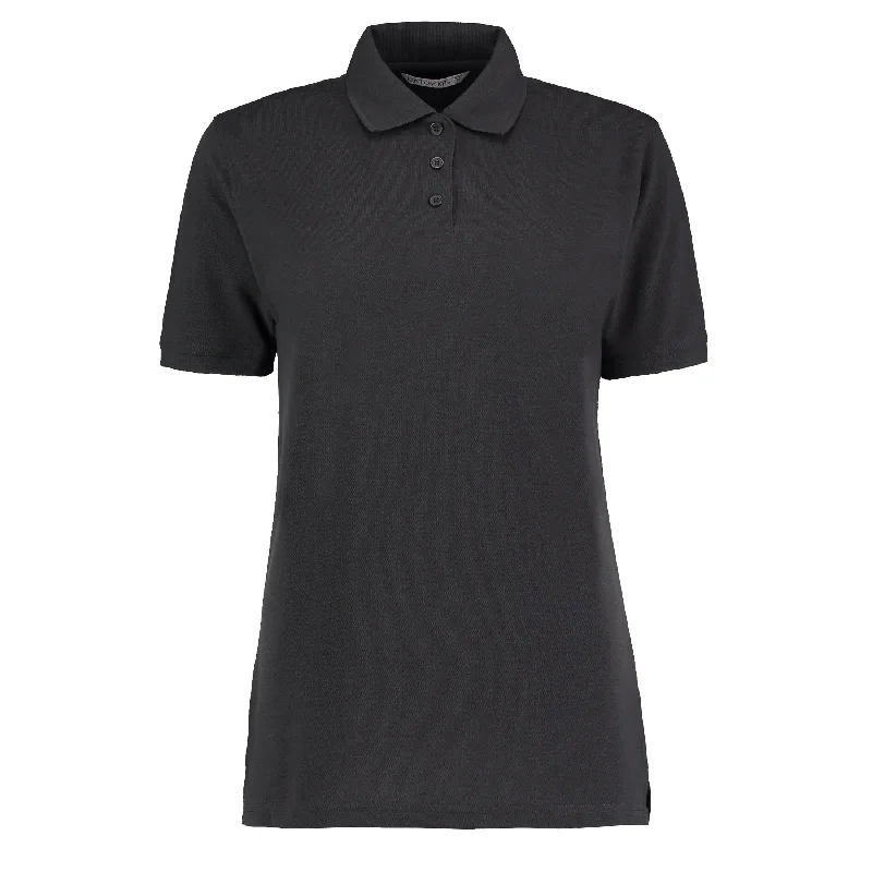 Unmissable Offer Kustom Kit Klassic Polo Women's With Superwash® 60°C (Classic Fit) - Graphite