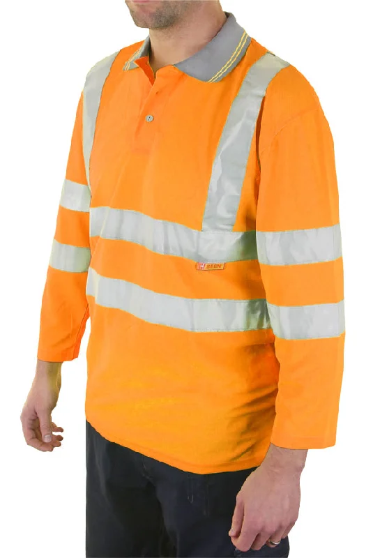Deal Alert Beeswift Plant-Operators-3-4-Qtr-Sleeve-Polo-Shirt