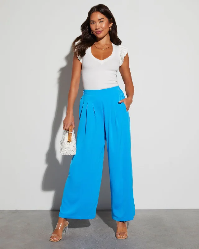 Price Drop Banks Wide Leg Trouser Pants