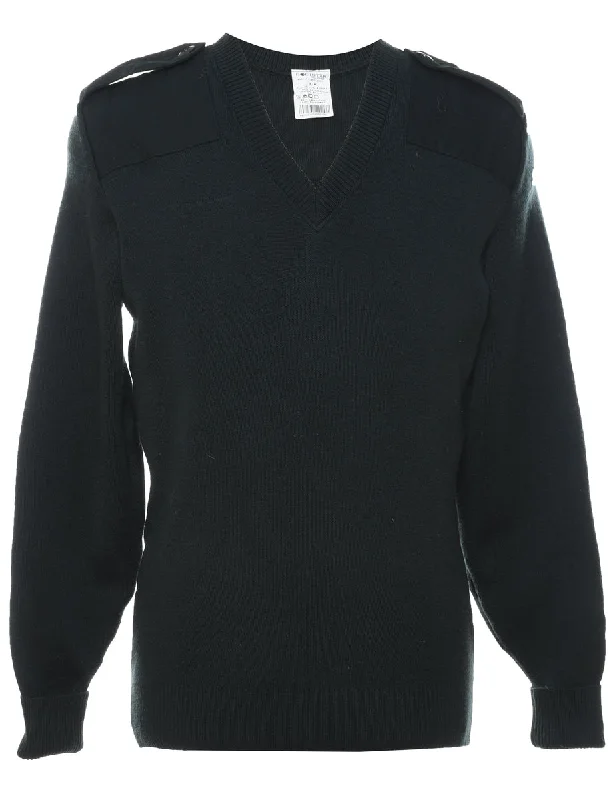 Daily Deals Black Knit Jumper - M