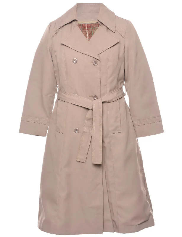 Amazing Deals Beige Trench Coat - L