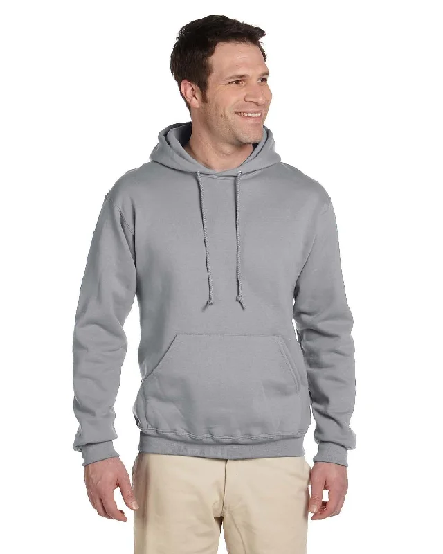 Closeout Jerzees SuperSweats Hooded Pullover Sweatshirt | Oxford