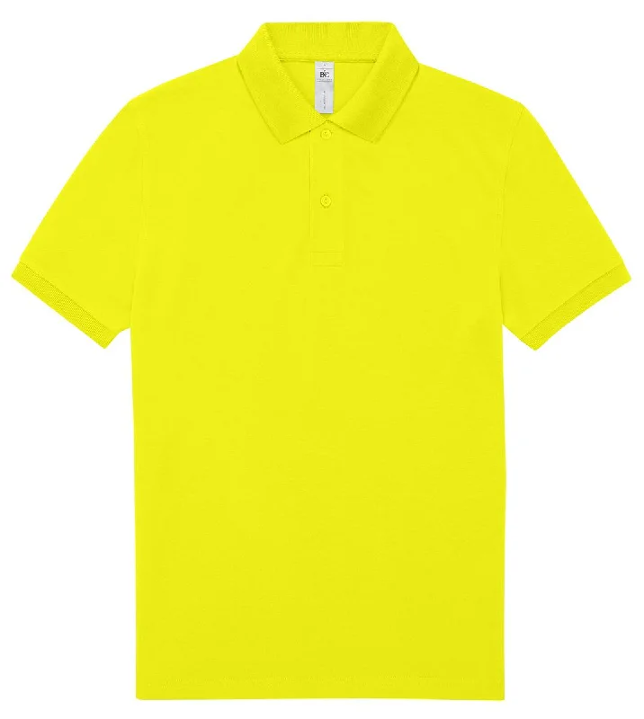 Weekend Offers That Delight B&C Collection My Polo 180 - Pixel Lime
