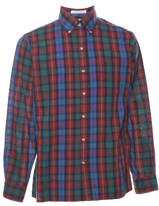 Big Deal Arrow Checked Shirt - M