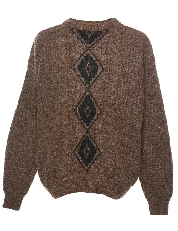 Take Advantage Aztec Print Jumper - XL